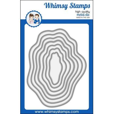 Whimsy Stamps Denise Lynn and Deb Davis Die - Wavy Nested Frames